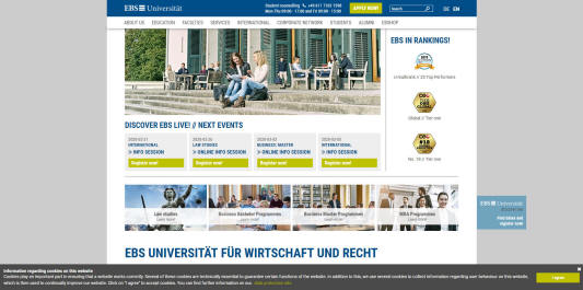 EBS Universität für Wirtschaft und Recht European Business School (EBS)