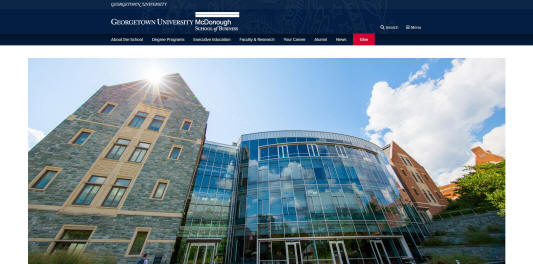 Georgetown University McDonough School of Business