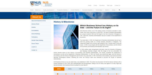 National University of Singapore Graduate School of Business