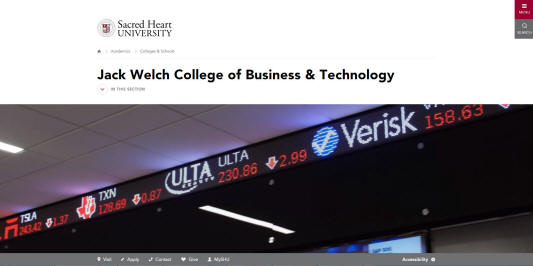 Sacred Heart University John F. Welch College of Business