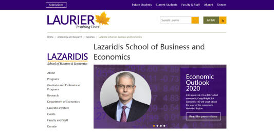 Wilfrid Laurier University Laurier School of Business and Economics