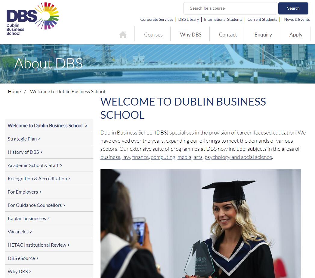 DBS School of Arts, Business, Law and Professional
